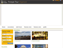 Tablet Screenshot of pompeiholiday.com